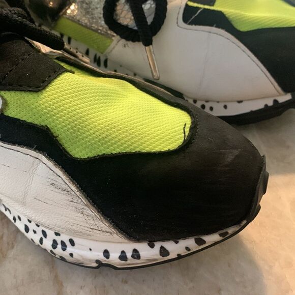 Steve Madden Cliff Neon Green Sneakers - Picture 10 of 10